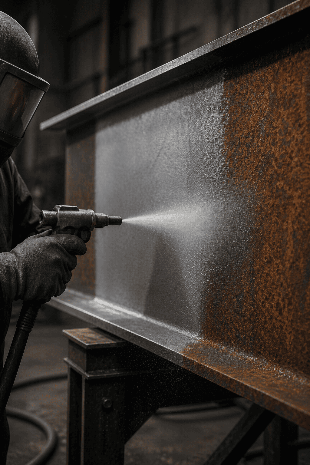 Granallado Industrial - Limpieza profesional de superficies metálicas