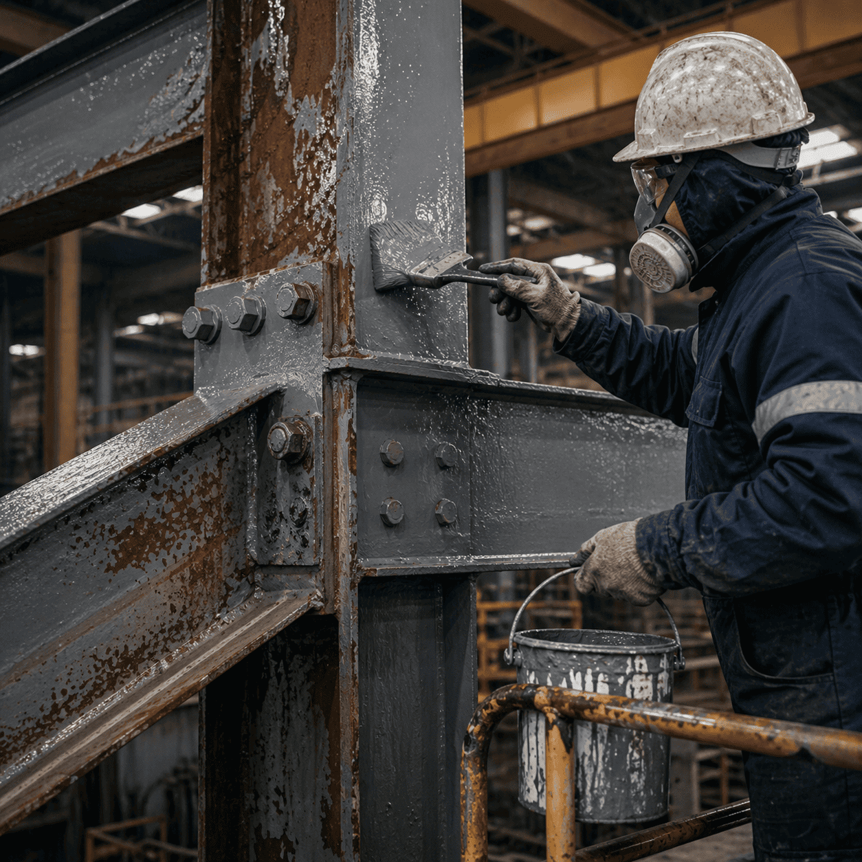 Recuperación de estructura metálica industrial